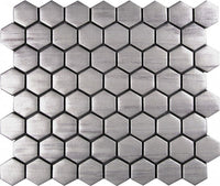Glass Tile Hexagon Matte