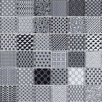 Glass Tile Patchwork Glossy