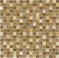 Glass Tile Matte-Glossy Mosaic