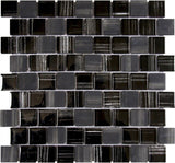 Glass Tile Linear Brick Glossy
