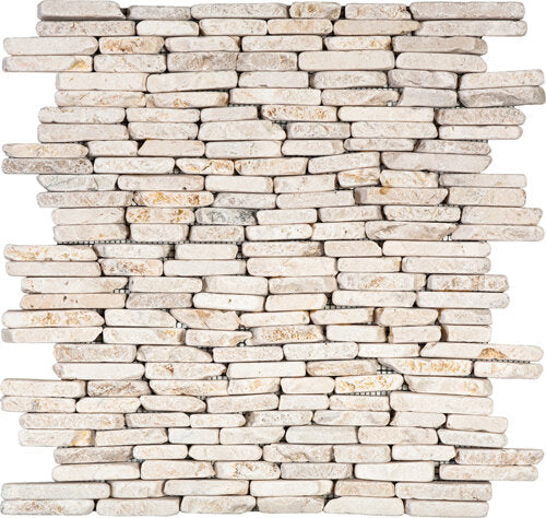 Marble Stone Tile Stacked Brick Interlocking