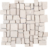 Marble Stone Tile Cubic Opus Mosaic Interlocking