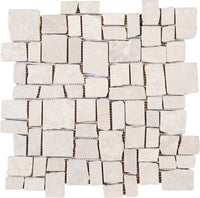 Marble Stone Tile Cubic Opus Mosaic Interlocking