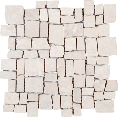 Marble Stone Tile Cubic Opus Mosaic Interlocking