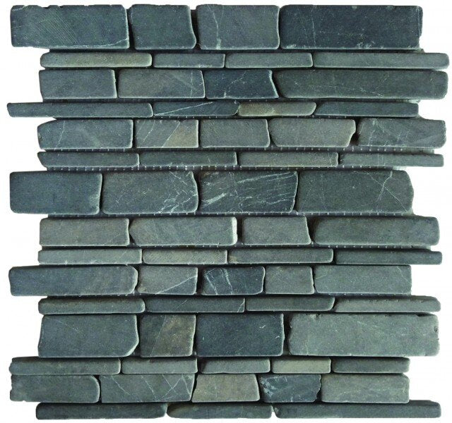 Marble Stone Tile Flat Stick Random Interlocking