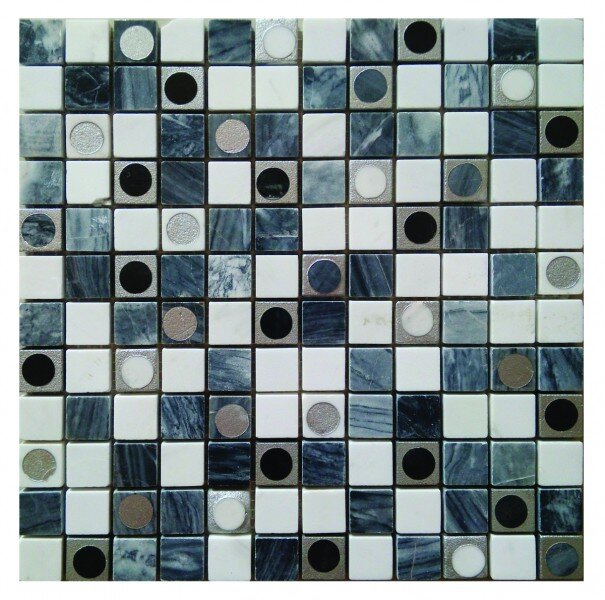 Marble Stone Tile Round Deco Mosaic