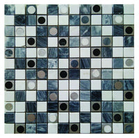 Marble Stone Tile Round Deco Mosaic