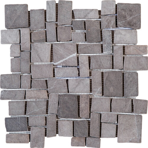 Marble Stone Tile Cubic Opus Mosaic Interlocking