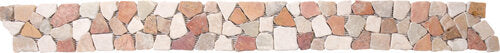 Marble Stone Tile Opus Mosaic Interlocking Border