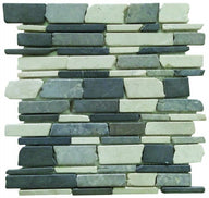 Marble Stone Tile Flat Stick Random Interlocking