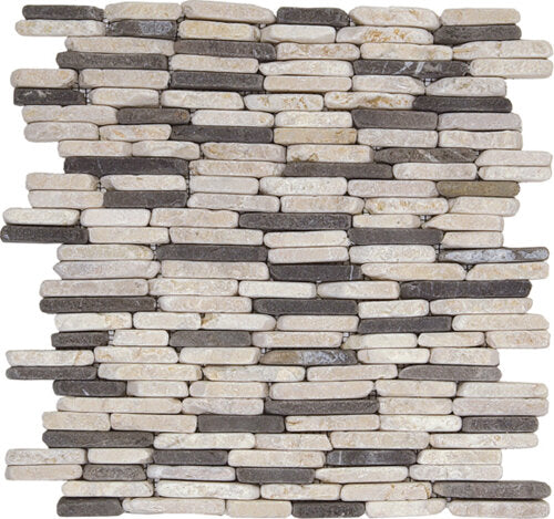 Marble Stone Tile Stacked Brick Interlocking