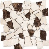 Marble Stone Tile Opus Mosaic Interlocking