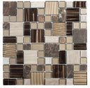 Marble Stone Tile Marble Glass Mosaic Mixed