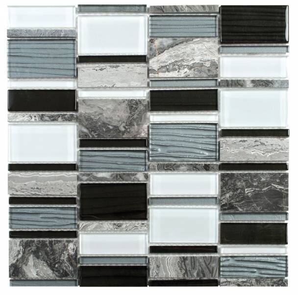 Marble Stone Tile Marble Glass Mosaic Rectangle