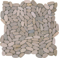 Pebble Sliced Matte Interlocking