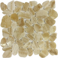 Pebble Sliced Onyx Polished Interlocking
