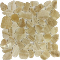 Pebble Sliced Onyx Polished Interlocking