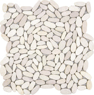 Pebble Sliced Polished Interlocking