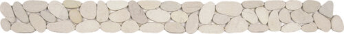 Pebble XL Sliced Matte Interlocking Border