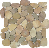 Pebble Sliced Matte Interlocking