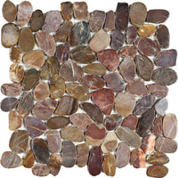 Pebble Sliced Polished Interlocking