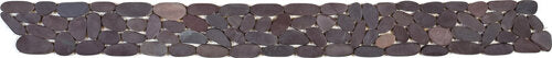 Pebble Sliced Matte Interlocking Border