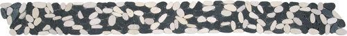 Pebble Sliced Matte Interlocking Border