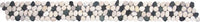 Pebble Rectified Matte Interlocking Border