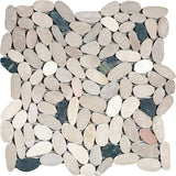 Pebble Sliced Matte Interlocking