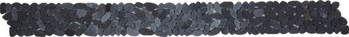 Pebble Sliced Matte Interlocking Border