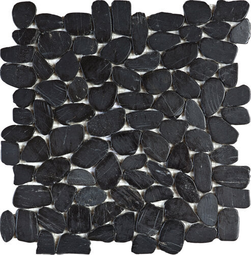 Pebble Sliced Polished Interlocking