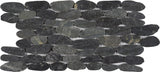 Pebble Stacked Sliced Polished Interlocking