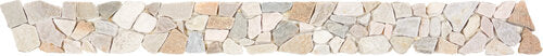 Quartzite Stone Tile Mosaic Interlocking Border