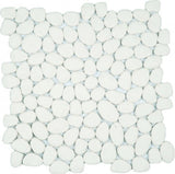 Reconstituted Pebble Interlocking Mosaic Tile