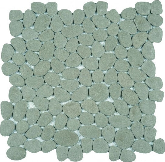 Reconstituted Pebble Interlocking Mosaic Tile