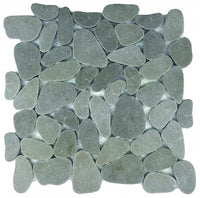 Reconstituted Pebble XL Stone Interlocking Mosaic Tile