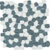 Reconstituted Pebble Interlocking Mosaic Tile