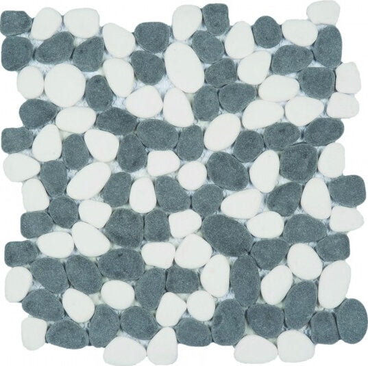 Reconstituted Pebble Interlocking Mosaic Tile