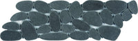 Reconstituted Pebble Sliced Interlocking Mosaic Tile