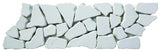 Reconstituted Stone Tile Mosaic Interlocking Border