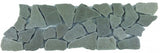 Reconstituted Stone Tile Mosaic Interlocking Border