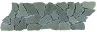Reconstituted Stone Tile Mosaic Interlocking Border