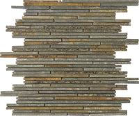 Slate Tile Mini Baguette Interlocking