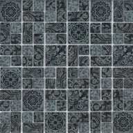 Floral Mosaic Blend Tile