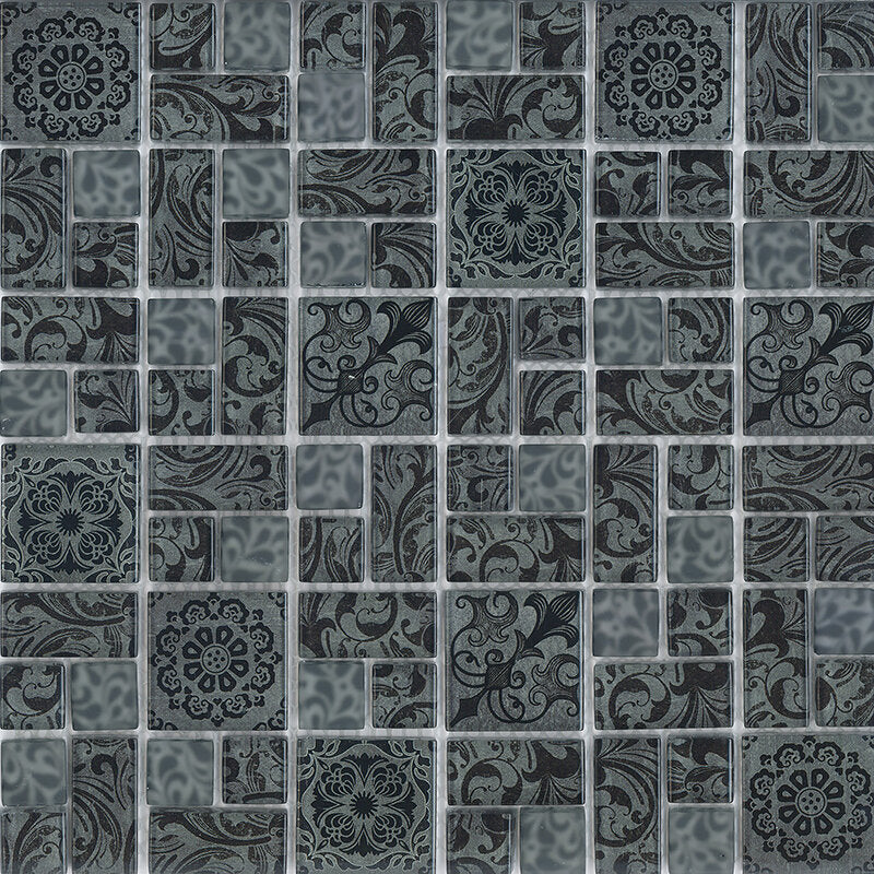 Floral Mosaic Blend Tile