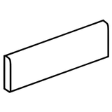 New Albion Wall Bullnose Marble Look Tile