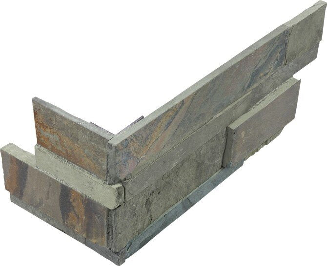 Ledger Panels Assembled Corner Tile