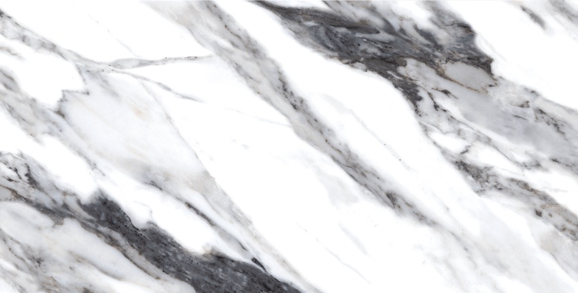 Elegant White Marble Look Tile