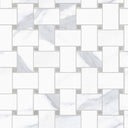 Themar Basketweave Marble Look Tile