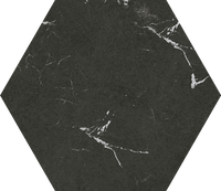 Apini 10" Hexagon  Marble Look Tile
